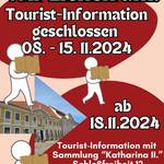 Die Tourist-Information zieht um.