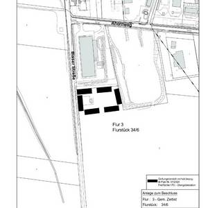 LAgeplan Freiflächenphotovoltaik Übergabestation“ der Stadt Zerbst/Anhalt ©GeoBasis-DE / LVermGeo LSA, [ALKIS Juni 2024, A18-223-2009-7]