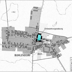 Lageplan Buhlendorf ©GeoBasis-DE LVermGeoLSA (www.lvermgeo.sachsen-anhalt.de) A18-223-2009